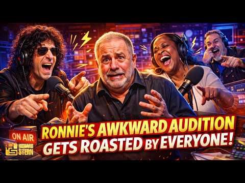Ronnie’s AWKWARD Audition Gets Roasted by Everyone 😳 | The Howard Stern Show