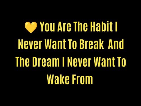"DM to DF 💛 You Are The Habit I Never Want To Break And The Dream I Never Want To Wake From