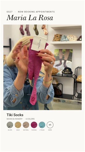 Maria La Rosa: Tiki Socks | Metta Showroom