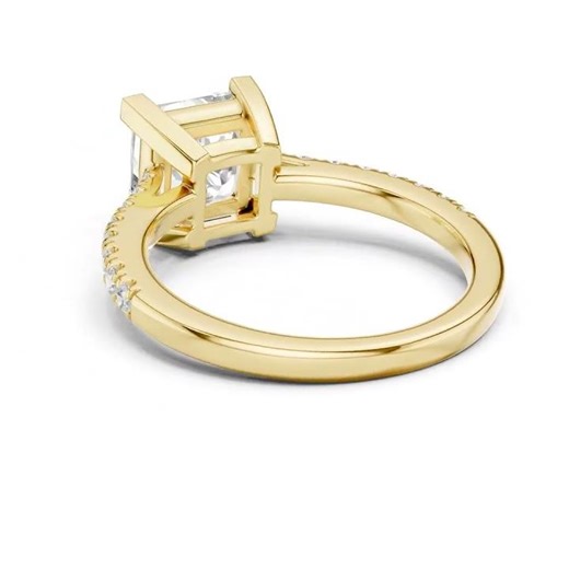 Princess Cut Lab Grown Diamond Engagement Ring