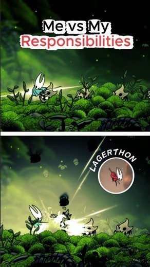How Responsibly I Play Silksong #gaming #memes #comics #indiegame #night