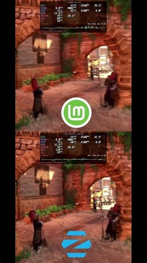 Linux Mint vs Zorin OS Gaming Performance FPS Benchmark Test