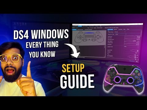 How to Use DS4Windows to Unlock All Controller Features on PC | Unlock Touchpad, Gyro, Vibration.