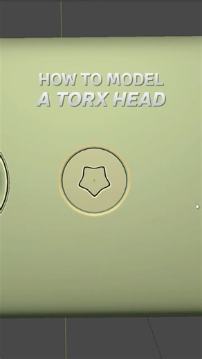 iPhone Screw Modeling Tutorial #3dmodeling #blender