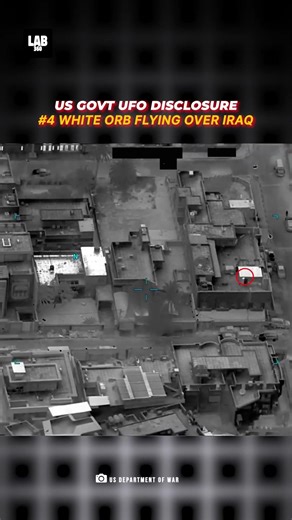 White Orb Caught On Camera Flying Over Iraq! #trending #lab360 #alien