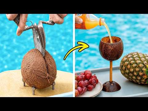 Heat alert! 🥵 Summer DIY crafts to cool you down! 🥥🏝️