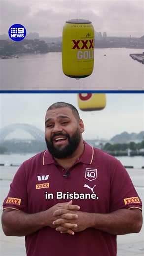 Taste of Queensland pride takes to Sydney's skyline | 9 News Australia