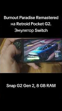 Burnout Paradise Remastered on Retroid Pocket 2S. Nintendo Switch Emulator
