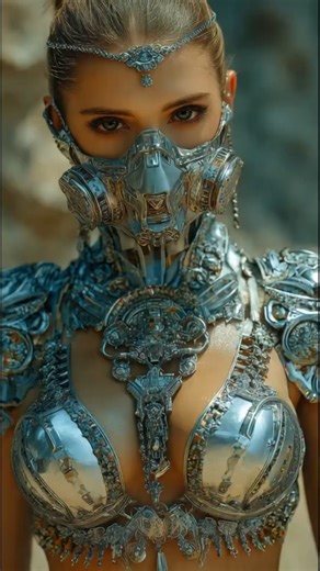 Cyborg Fox goddess 🌲🦊 — Human Adaptation & Biopunk Forest Futures 🌌✨