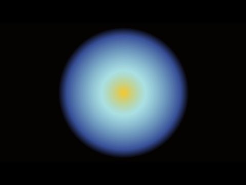 Black & Light Blue Gradient Background with No Sound 🔇 Screensaver for Sleep, Relaxation & Rest