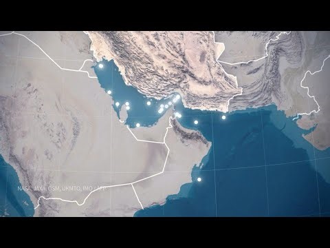 ANIMATED MAP: Attacks on ships in the Middle East | AFP Animé