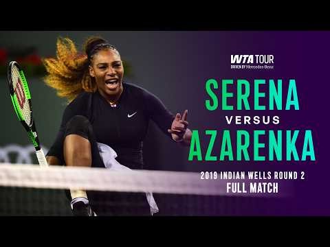 The Brilliant 2019 Serena Williams vs. Victoria Azarenka Indian Wells Battle 🤩 | WTA Full Match