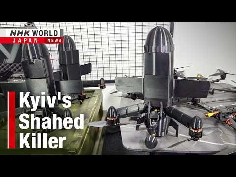 Demand grows for Ukraine's interceptor dronesーNHK WORLD-JAPAN NEWS