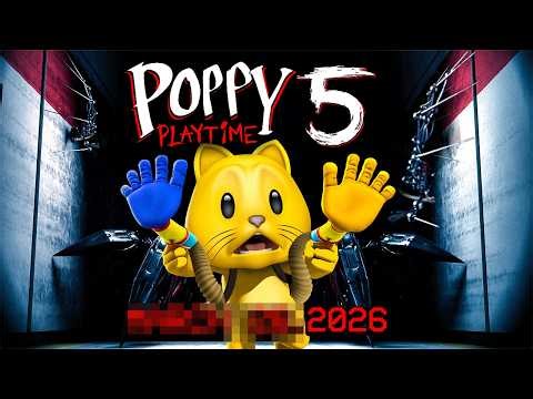POPPY PLAYTIME CHAPTER 5 RELEASE DATE!! [The Prototype Cinematic Trailer Reaction]