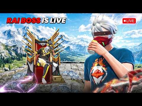 RAI BOSS LIVE 🔴 | 💎 DIAMOND GIVEAWAY | GLOBAL TOP 1 GUILD JOIN