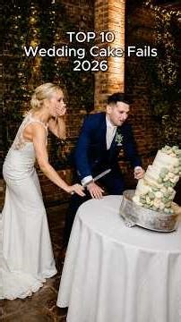 Top 10 Wedding Cake Fails 2026