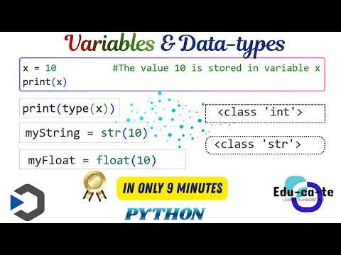 Variables and Data Types - Python Basics