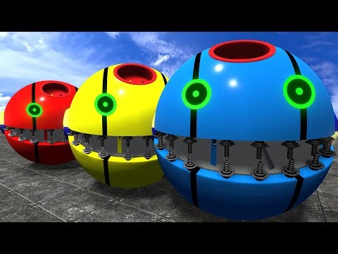 ROBOT PACMAN VS PACMAN VS CARTOON CAT VS monsterpacman 393 hj