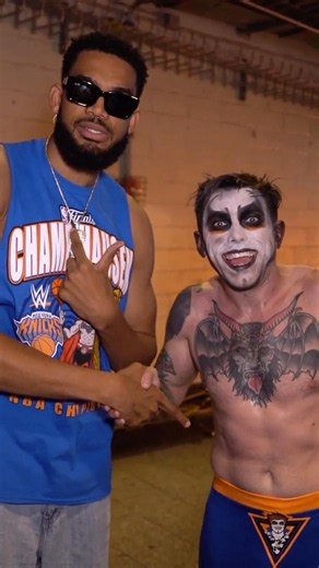 Danhausen helped The Knicks. KAT helped Danhausen. 🤝 #SNME