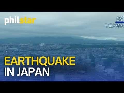 Magnitude 6.9 quake hits northern Japan