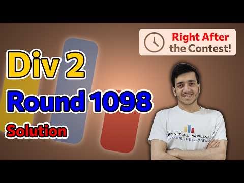 Codeforces Round 1098 (Div. 2) | Solutions by Arpa