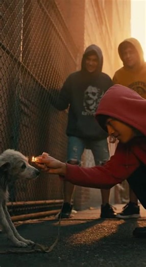 THEY LAUGHED AS THE FUSE HISSED INCHES FROM THE SHIVERING DOG, BUT WHEN THE SILENT OLD MAN FROM APARTMENT 4B SLAMMED THE RINGLEADER INTO THE DIRT AND SHIELDED THE ANIMAL WITH HIS OWN SCARRED BODY, THE LAUGHTER DIED IN THEIR THROATS. I STOOD FROZEN, WATCHING A RETIRED K9 HANDLER TEACH A BRUTAL LESSON ABOUT LOYALTY THAT NO ONE IN OUR NEIGHBORHOOD WOULD EVER FORGET. The heat in the neighborhood that day was physical, a heavy, wet blanket that made the asphalt shimmer and the air taste like exhaust 