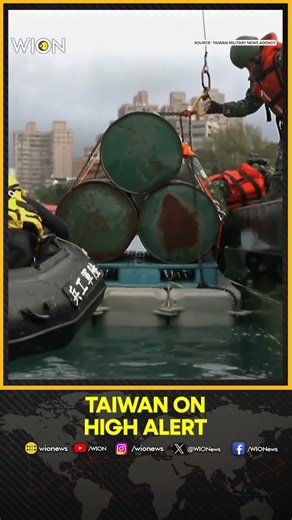 Taiwan Deploys ‘Explosive Barrels’ as China Stages Massive Drills | WION SHORTS