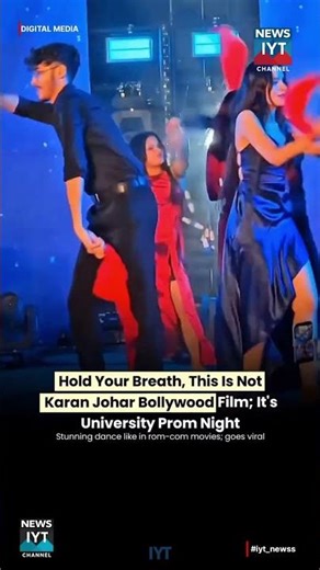 University prom goes viral with full Bollywood-style vibes and dreamy moments. #shorts