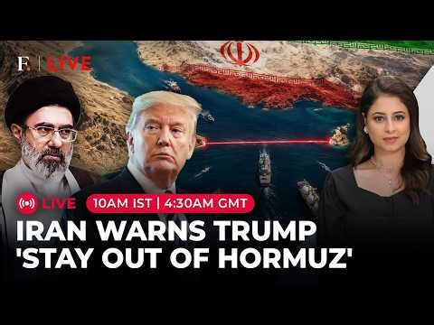 LIVE: Iran Draws Red Line At Hormuz, Sends Chilling Threat To Trump | US Iran War | Firstpost