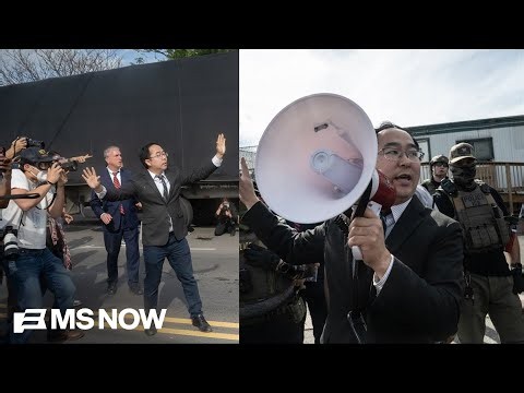 Dem senator pepper sprayed by ICE outside NJ detention center