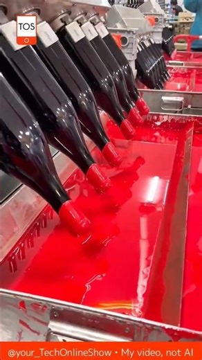 WAX SEALING wine bottles process 😮🍷🔥#shorts #crafts #technology #skills #satisfying