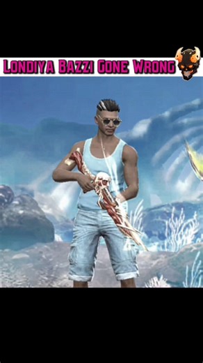 Londiya Bazzi Gone Wrong 🥲🌚 Wait For Veeru 1m & Kaluuu Entry 💀😭 #freefire#funny#ffviral