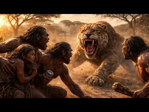Life 6.8 Million Years Ago | Early Humans Faced Deadly Predators 