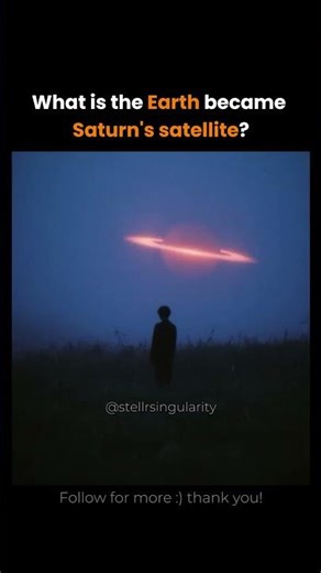 Earth Becomes Saturn's Satellite