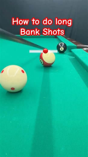 How to do Long Bank Shots Like a Pro | Pool Table Lesson
