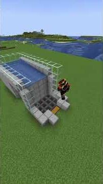 BUILD SIMPLE IRON FARM IN MINECRAFT!💰💰💰 #minecraft #gaming #block