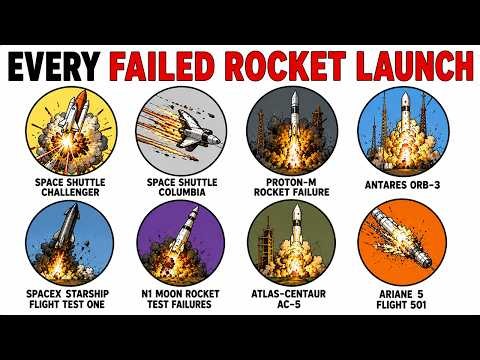 Every Rocket Launch That Failed on Live Television Explained
