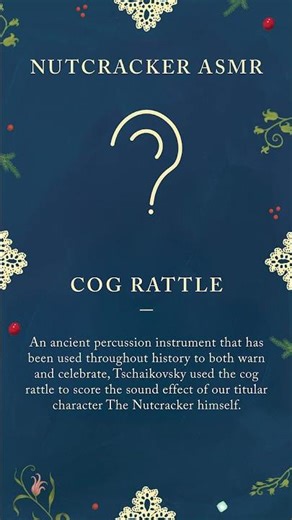 Nutcracker ASMR: Cog Rattle