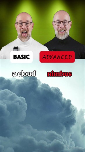 Do you know these CLOUDS in ENGLISH?