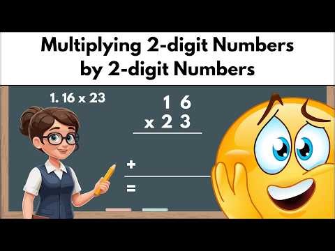 Multiply 2-Digit Numbers by 2-Digit Numbers | Learning Lesson 🥸 | Safe Place