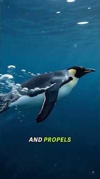 🐧 Did You Know Penguins Can’t Fly… But They Can “Fly” Underwater?