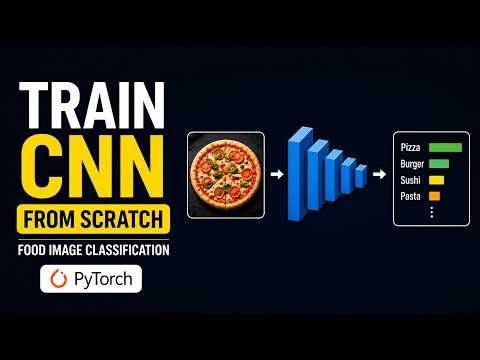 How to Build a Food Image Classification Model with CNN & PyTorch | Deep Learning Project
