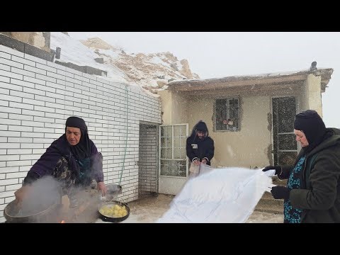 Historic battle: Grandmother and her son's victory against a snowstorm