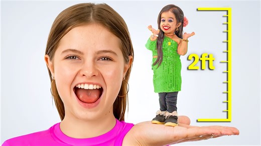 I spent 24 hours with the world's shortest woman 🌟