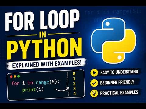 For loop in Python