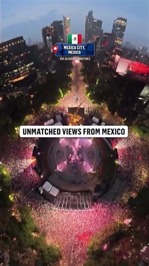 This view of the heart of Mexico is unreal