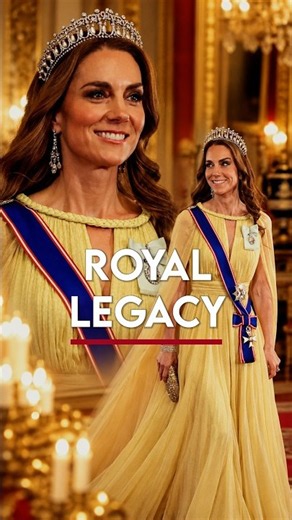 Kate Middleton Wears Princess Diana’s Iconic Tiara! #RoyalJewels #FashionHistory #famoustv