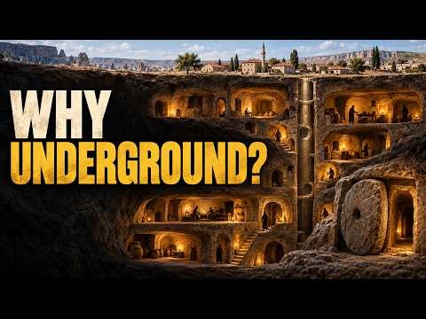 Why Build an Entire City Underground? Inside Derinkuyu