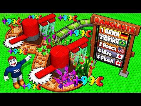 I'M RANKED WITH MY INFINITE FARM... in Roblox Build A Ring Farm