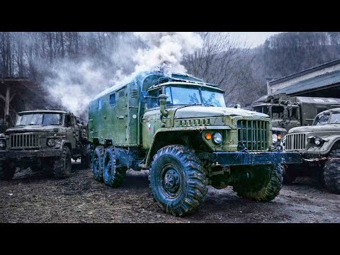 Starting SOVIET Big Truck V8 Cold Start | BRUTAL Exhaust Sound